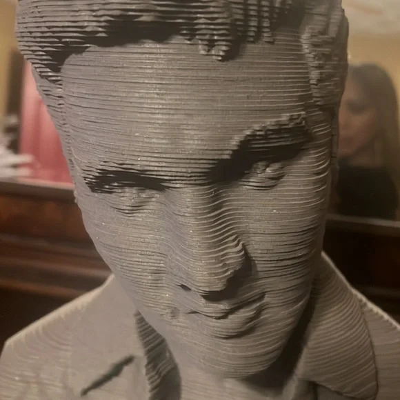 An Elvis bust!